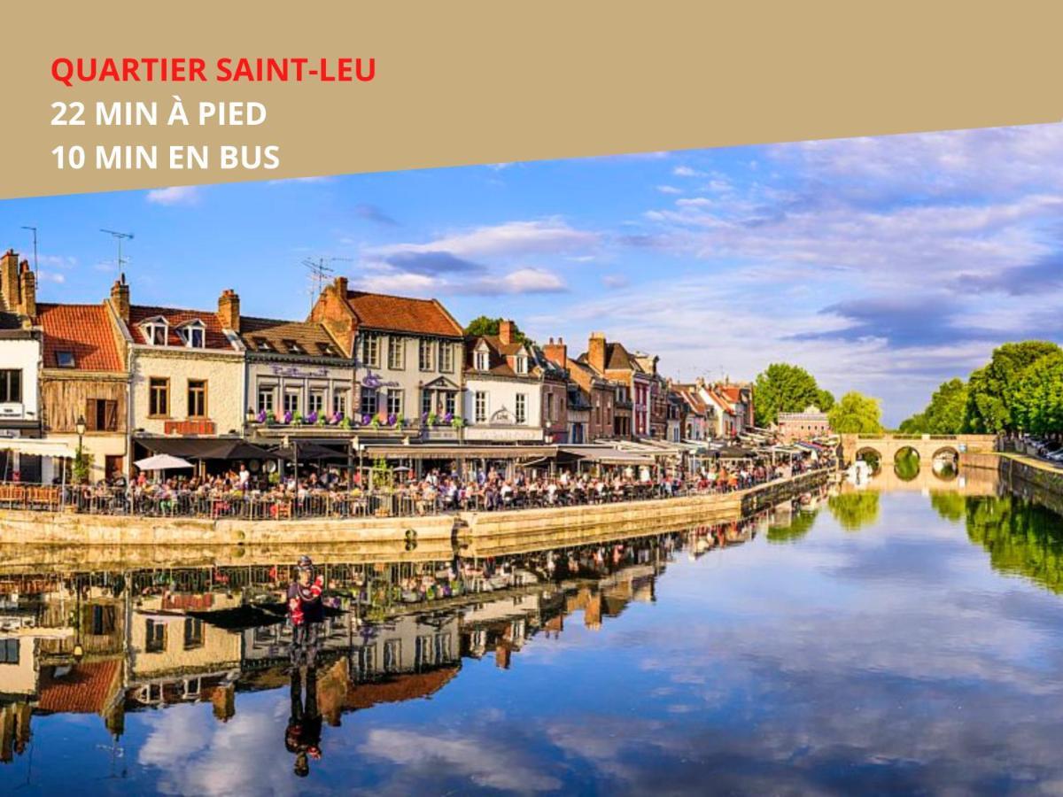 4 Chambres / Grande Maison / Toute équipée Amiens Esterno foto