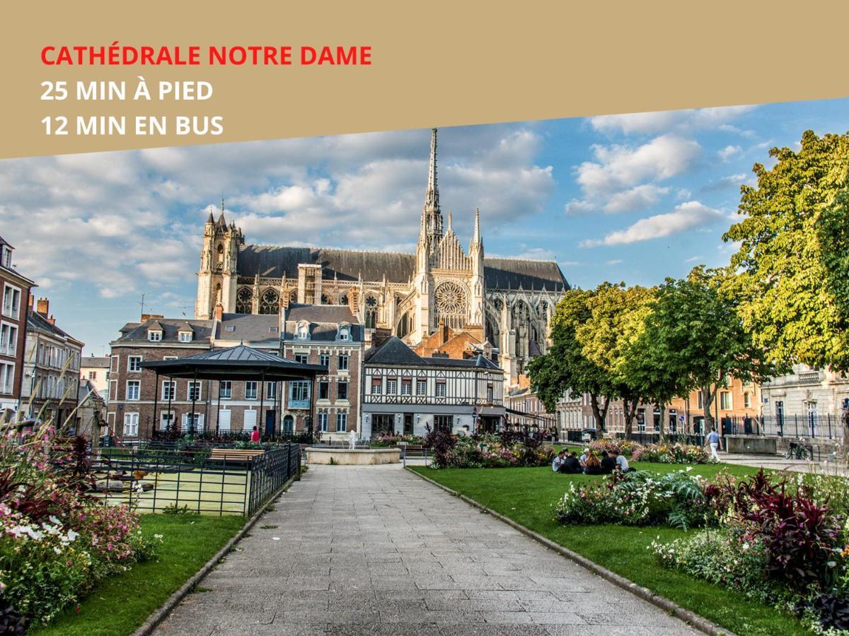 4 Chambres / Grande Maison / Toute équipée Amiens Esterno foto